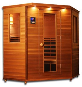 ClearLight IS-C Four Person Corner Sauna