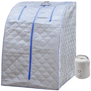 DURHERM Portable Personal Folding Home Steam Sauna